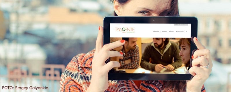 La nueva web de Tangente avala su apuesta por la comunicación 2 La nueva web de Tangente
