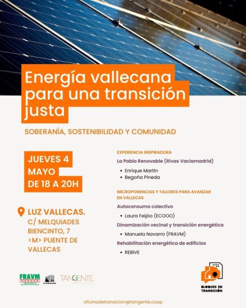 Bloques en transición evento 4 de mayo