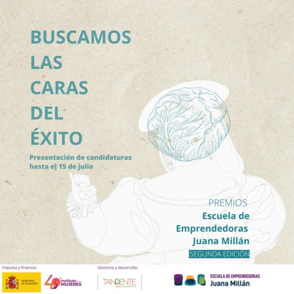 Cartel premios escuela emprendedoras 2023