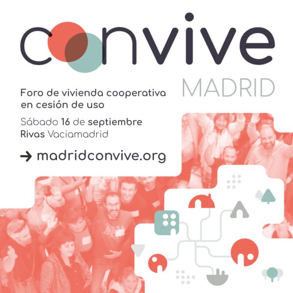 Cartel convive Madrid septiembre 2023 