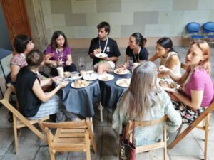 Fotografía de la residencia en el polo cooperativo de GrupECOS